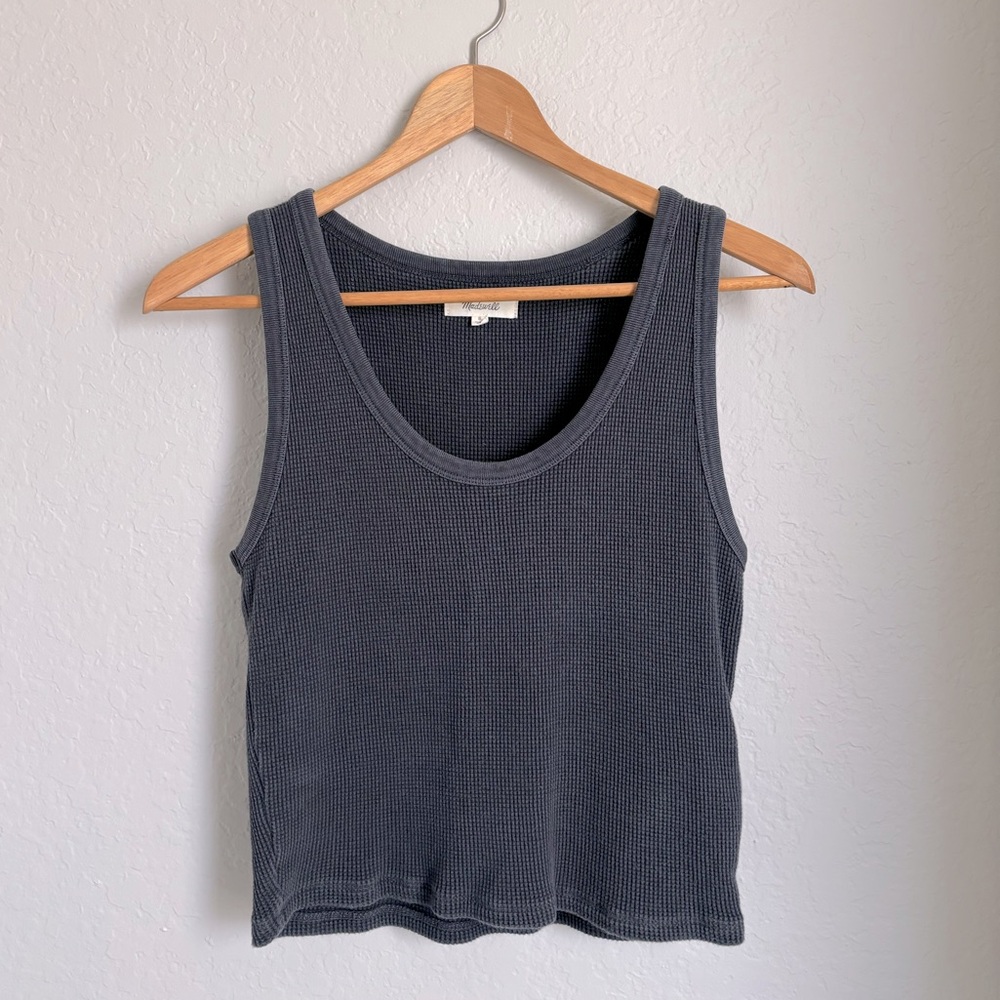 Madewell Waffle Cotton Tank